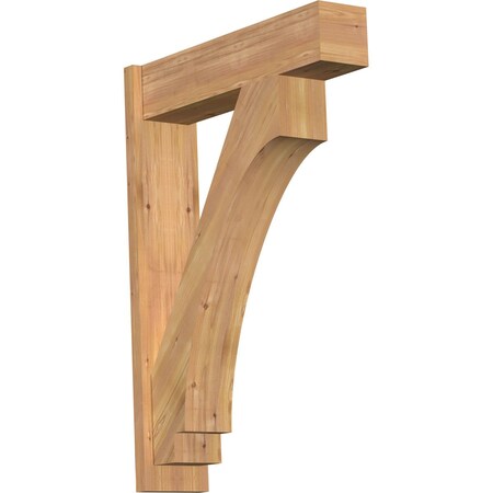 Ekena Millwork Imperial Block Smooth Outlooker, Western Red Cedar, 7 1/2"W x 30"D x 42"H OUT08X30X42IMP05SWR